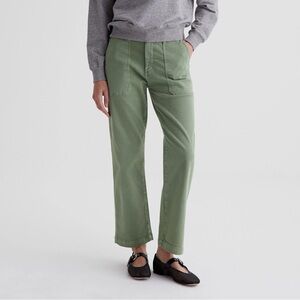 AG Analeigh high rise straight crop AG cloud soft denim size 27